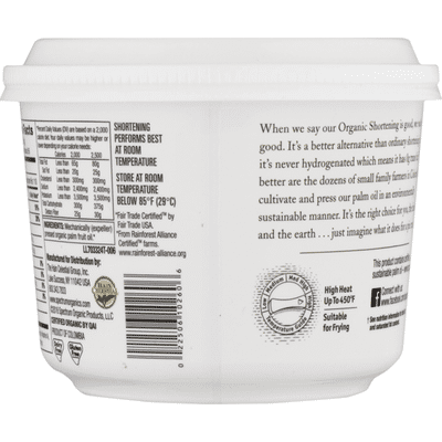Spectrum Culinary Organic All-Vegetable Shortening