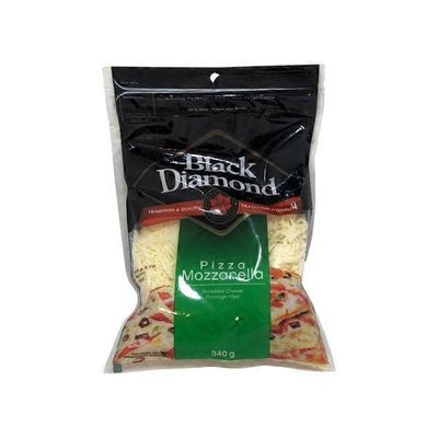 Black Diamond Mozzarella Shreds Pizza