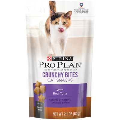 Purina Pro Plan Crunchy Bites With Real Tuna Adult Cat Treats