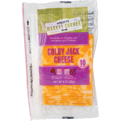 Sprouts Sliced Colby Jack Cheese
