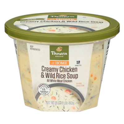 Panera Bread Creamy Chicken & Wild Rice Soup Cup (Gluten Free)