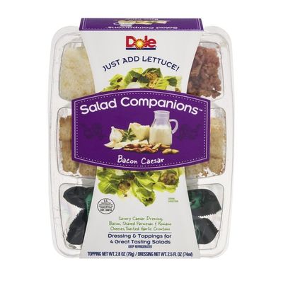 Dole Salad Companions Bacon Caesar