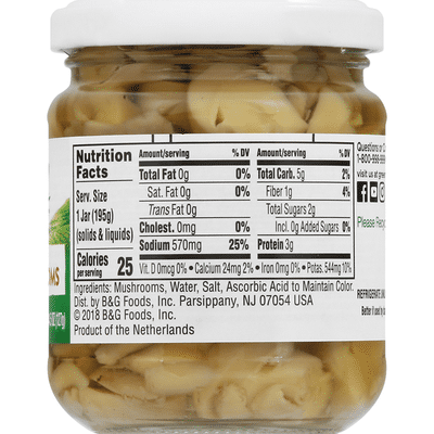 Green Giant Sliced Mushrooms