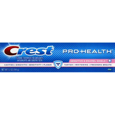 Crest Toothpaste, Fluoride, Sensitive & Enamel Shield