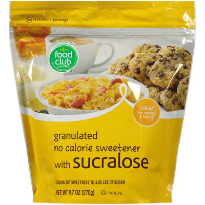 Food Club Granulated No Calorie Sweetener With Sucralose