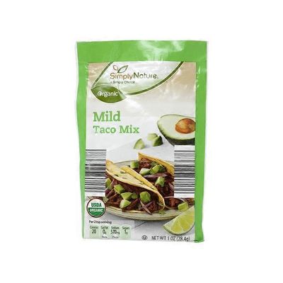 Simply Nature Organic Mild Taco Mix