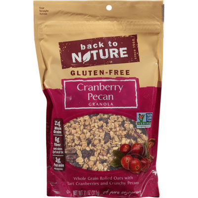 Back To Nature Granola Gluten Free Cranberry Pecan 11 Oz Instacart