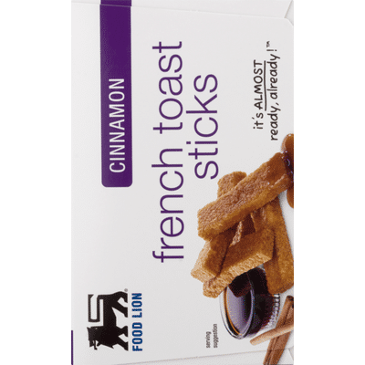 Food Lion Toast Sticks, French, Cinnamon