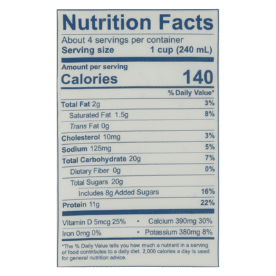 Lifeway Blueberry Cultured Lowfat Milk