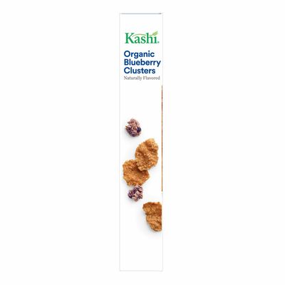 Kellogg's Kashi Breakfast Cereal, Vegan Protein, Organic Cereal, Blueberry Clusters