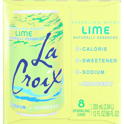 LaCroix Sparkling Water, Lime