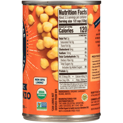 Westbrae Natural Organic Garbanzo Beans