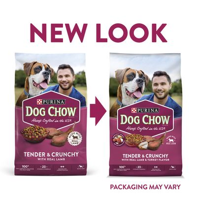 Purina Dog Chow Dry Dog Food, Tender & Crunchy With Real Lamb