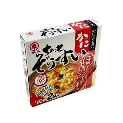 Higashimaru Shoyu Zosui Crab Porridge