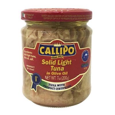 Callipo Solid Light Tuna In Olive Oil