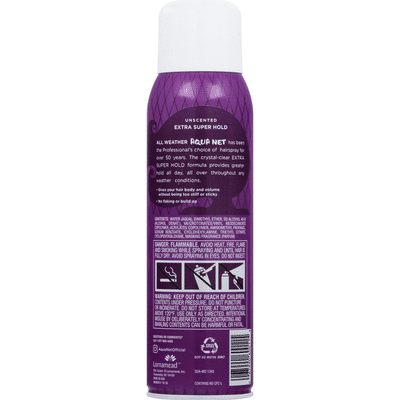 Aqua Net Aero Extra Super Hold Hairspray Unscented 11 Fl Oz Instacart