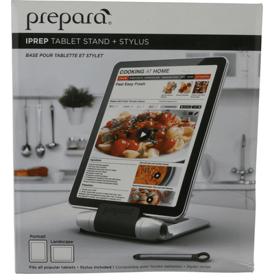 Prepara Tablet Stand + Stylus, IPrep
