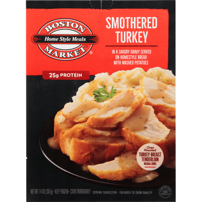 Boston Market Smothered Turkey 14 Oz Delivery Or Pickup Near Me Instacart