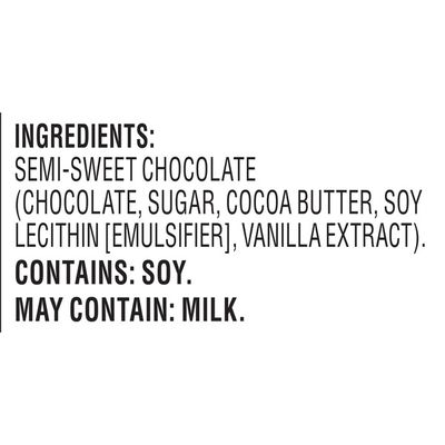Baker'S Semi-Sweet Chocolate Premium Baking Bar with 56% Cacao