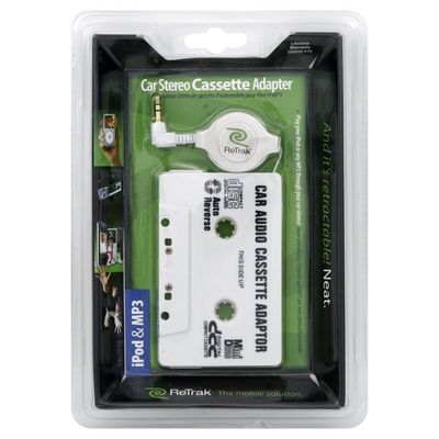Re Trak Cassette Adapter, Car Stereo