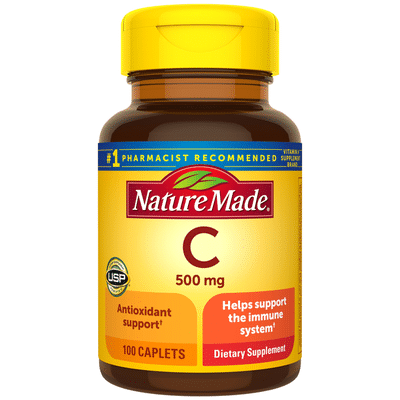 Nature Made Vitamin C 500 mg Caplets