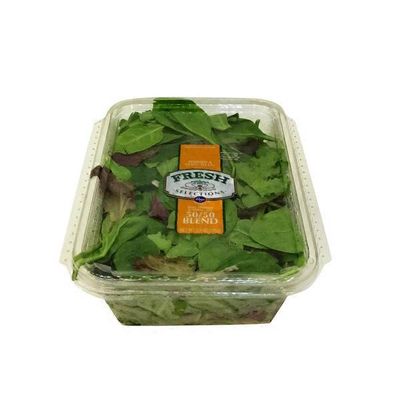 Kroger Fresh Selections 50/50blend, Baby Spinach & Spring Mix