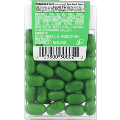 Tic Tac Sugar Free Gum Spearmint - 56 CT