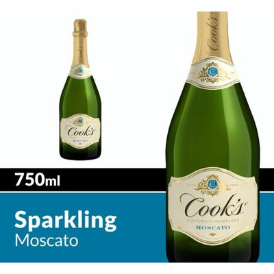 Cook's California Champagne California Champagne Moscato White Sparkling Wine