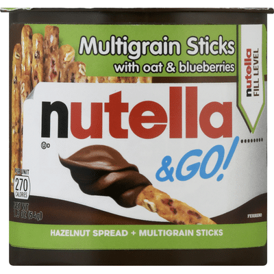 Nutella Hazelnut Spread + Multi Grain Sticks