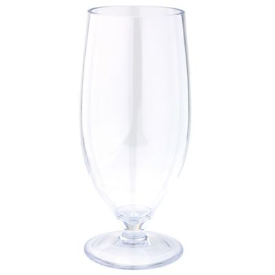 Wegmans Unbreakable Footed Beverage Glass