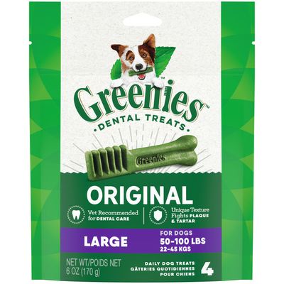 GREENIES Original Large Natural Dental Dog Treats