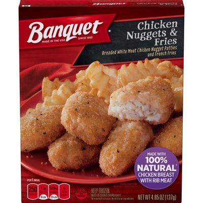 Banquet Basic Chicken Nuggets And Fries