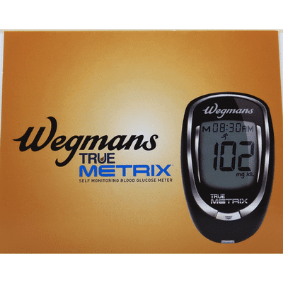 Wegmans Blood Glucose Meter, True Metrix