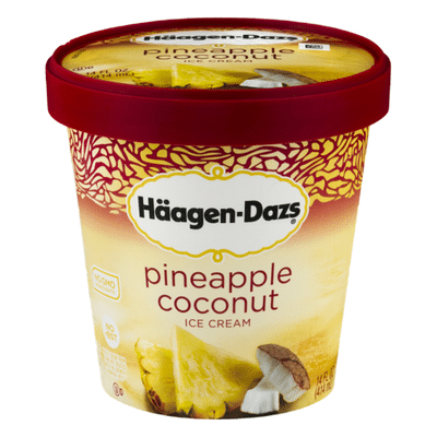Haagen-Dazs Pineapple Coconut Ice Cream