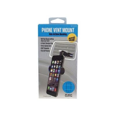 Cell Phone Vent Mount Holder - Assorted Colors