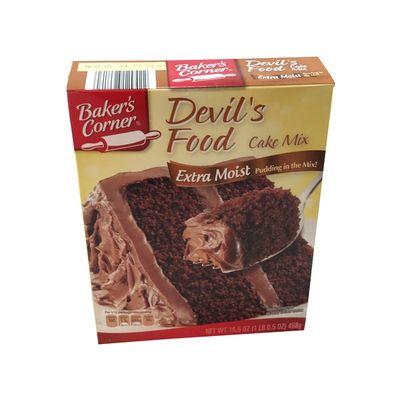 Baker's Corner Devils Food Cake Mix