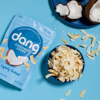 Dang Lightly Salted Coconut Chips, Unsweetened, Keto
