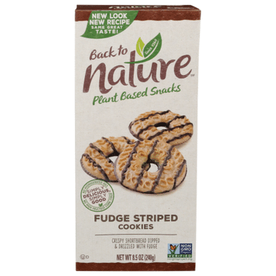 Back To Nature Cookies Fudge Striped 8 5 Oz Instacart