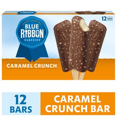 Blue Ribbon Classics Caramel Crunch Frozen Treat Bar