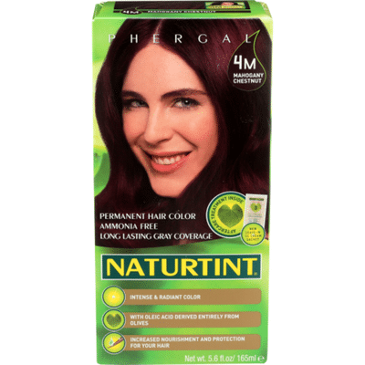 Naturtint Hair Color, 4M, Mahogany Chestnut, Permanent, Box