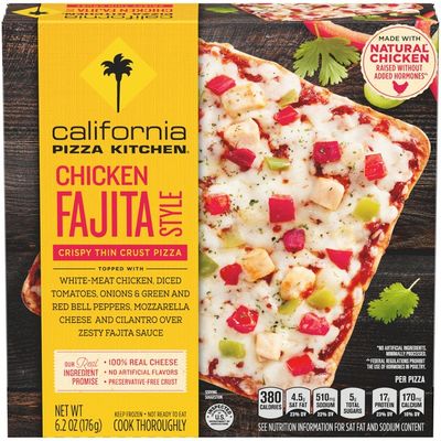 California Pizza Kitchen Single Serve Chicken Fajita Crispy Thin Crust Pizza