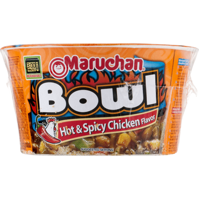 Maruchan Ramen Noodles, with Vegetables, Hot & Spicy Chicken Flavor