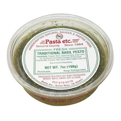 Pasta Etc. Traditional Basil Pesto Sauce