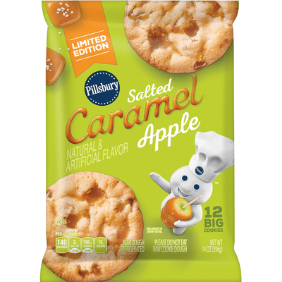 Pillsbury Cookies Salted Caramel Apple Big 12 Each Instacart