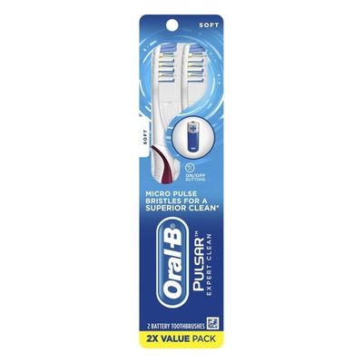 Oral-B Expert Clean Battery Toothbrush, Soft