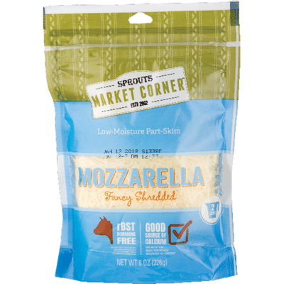 Sprouts Shredded Mozzarella Cheese