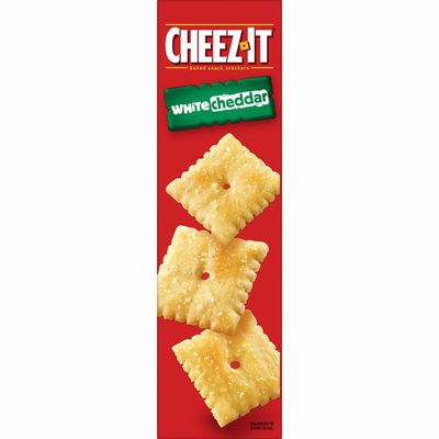 Cheez-It Cheese Crackers, Baked Snack Crackers, Office and Kids Snacks, White Cheddar