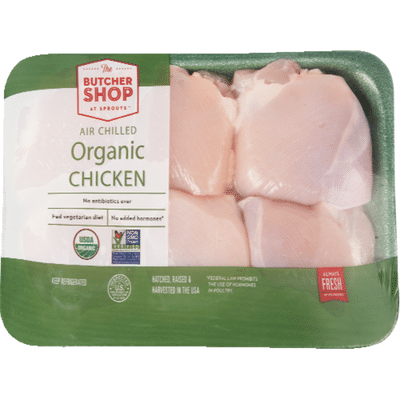 Sprouts Organic Boneless Chicken Thigh