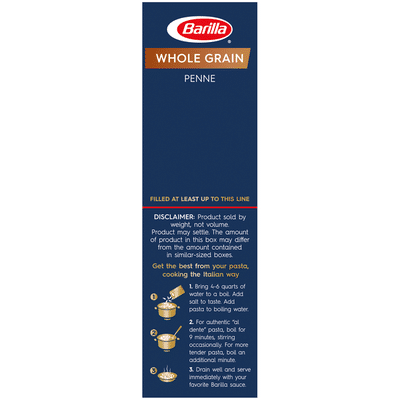 Barilla® Whole Grain Pasta Penne