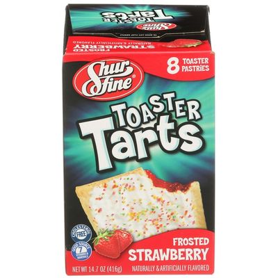 Shurfine Frosted Strawberry Toaster Tarts Pastries